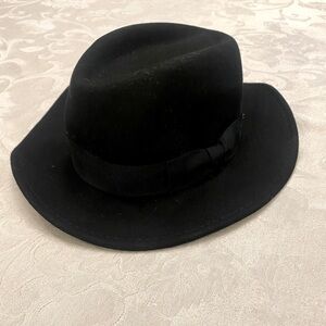 Nine West Black Felt Hat
